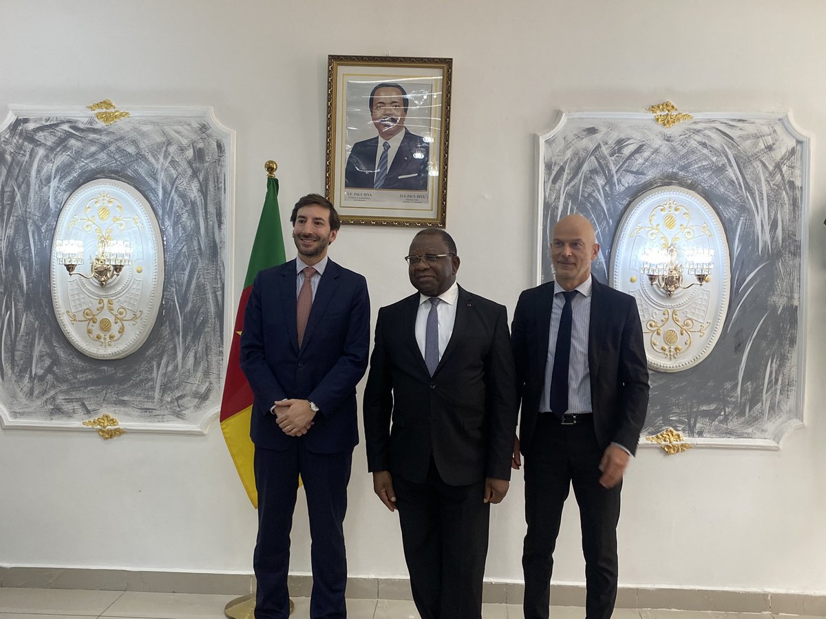 MincommerceCMR's tweet photo. Désigné comme pays organisateur de la 14ème Conférence Ministérielle (CM14) prévue au premier trimestre 2026, le Cameroun accueille depuis ce mardi, 1er octobre 2024, sa première Mission d’inspection diligentée par @OMC_fr.

#Mincommerce
#CM14
#OMC
#Yaounde
#Cameroun https://t.co/0f44jyY4kL