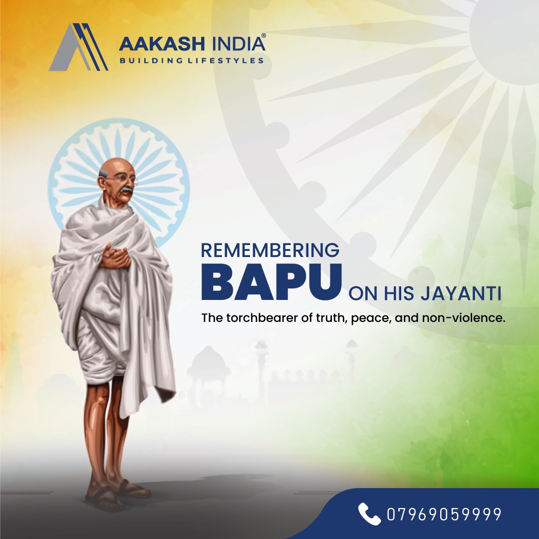 Honoring the Mahatma – an icon of peace and unity. Let his message of non-violence guide our journey today and always.
#MahatmaGandhi #GandhiJayanti2024