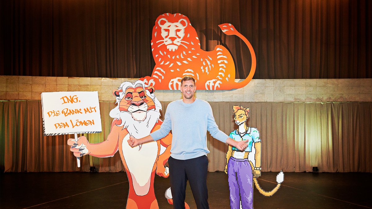 ING Deutschland (@ing_deutschland) on Twitter photo Ab heute ist unsere neue Kampagne âon airâ: Im Casting suchen Dirk Nowitzki und wir löwenstarke UnterstĂŒtzung fĂŒr âDie Bank mit dem Löwen". đŠ Wie sich die Jury rund um <a href="/swish41/">Dirk Nowitzki</a> entscheidet, seht ihr im neuen TV-Spot und vielen weiteren Werbemitteln đ ing.de/ueber-uns/pres⊠Ab heute ist unsere neue Kampagne âon airâ: Im Casting suchen Dirk Nowitzki und wir löwenstarke UnterstĂŒtzung fĂŒr âDie Bank mit dem Löwen". đŠ Wie sich die Jury rund um <a href="/swish41/">Dirk Nowitzki</a> entscheidet, seht ihr im neuen TV-Spot und vielen weiteren Werbemitteln đ ing.de/ueber-uns/presâŠ