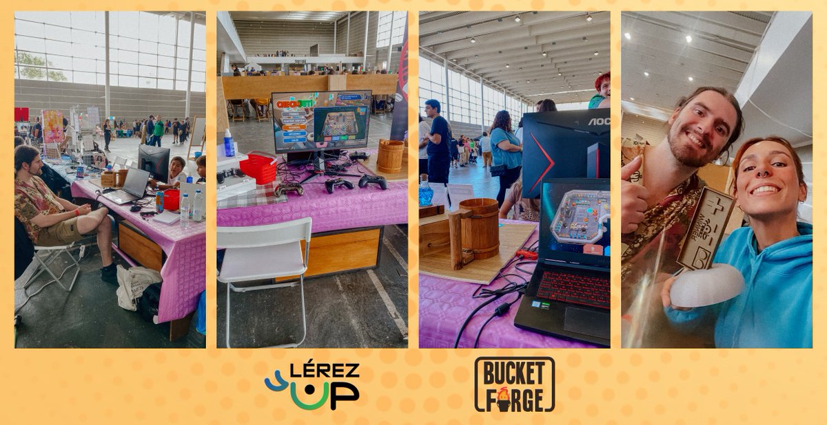 Bucket Forge (@bucketforge) on Twitter photo ✨Gracias, #LÉREZUP✨
Gracias a la organización por hacernos sentir como en casa, a los compis indie devs por el ambiente tan familiar y a todos los que jugasteis Checkout! y nos regalasteis un feedback increíble!
Nos vemos en la próxima! <a href="/gaming_troop/">Gaming Troop 🎮 13-14 SEPT LÉREZ UP 💙</a> ✨Gracias, #LÉREZUP✨
Gracias a la organización por hacernos sentir como en casa, a los compis indie devs por el ambiente tan familiar y a todos los que jugasteis Checkout! y nos regalasteis un feedback increíble!
Nos vemos en la próxima! <a href="/gaming_troop/">Gaming Troop 🎮 13-14 SEPT LÉREZ UP 💙</a>