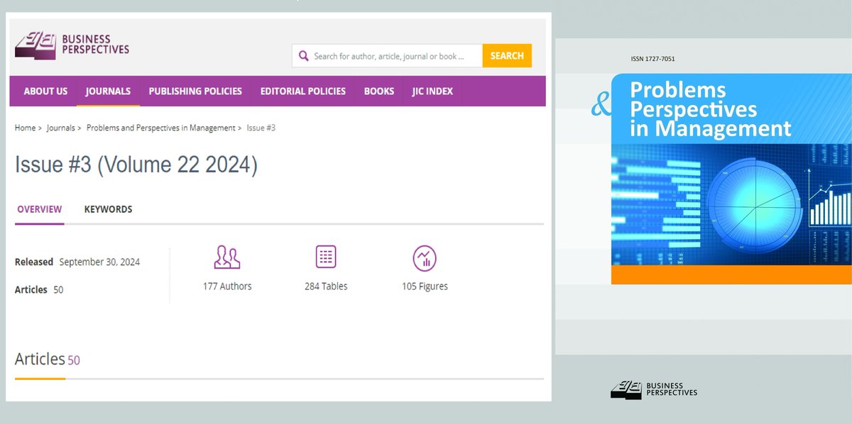 PPM_Journal's tweet photo. 📚Issue 3, 2024 of Problems and Perspectives in Management journal has been published 
☑️https://t.co/XuANniOu33

🇺🇦🇩🇪🇨🇿🇸🇦🇯🇴🇦🇿🇹🇭🇧🇩🇮🇳🇮🇩🇰🇿🇲🇾🇨🇳🇻🇳🇪🇬🇵🇱🇳🇴🇫🇷🇿🇦🇵🇪🇪🇨🇳🇵🇸🇰🇱🇹🇬🇭🇵🇰🇭🇺

📝Join to authors team for next issues
https://t.co/sOfw7s0vM2

❔📧👉k.maschenko@businessperspectives.org https://t.co/CbbsRkb14W