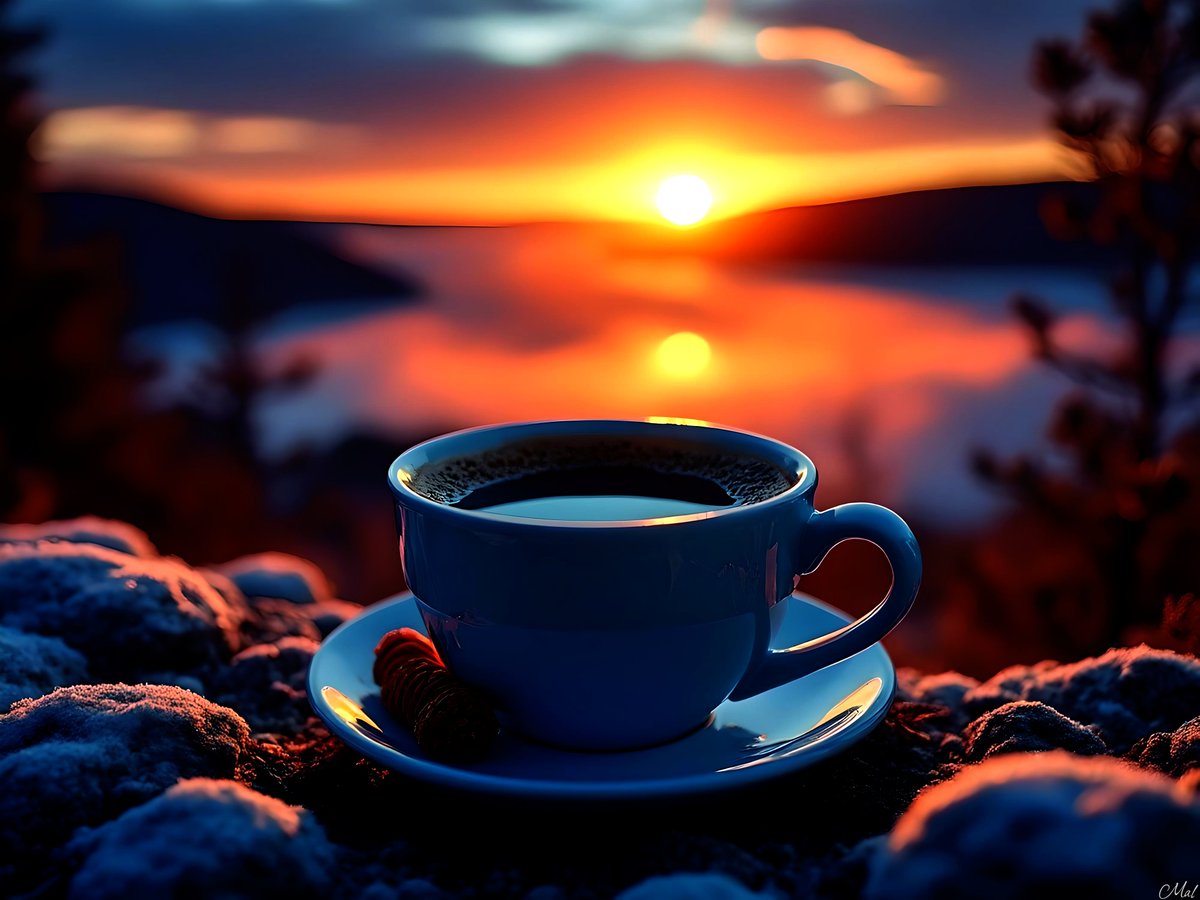 GM GM #NFTCommunity 💜💙

Happy Tuesday 💙💜

“It’s amazing how the world begins to change through the eyes of a cup of coffee - Donna A. Favors"