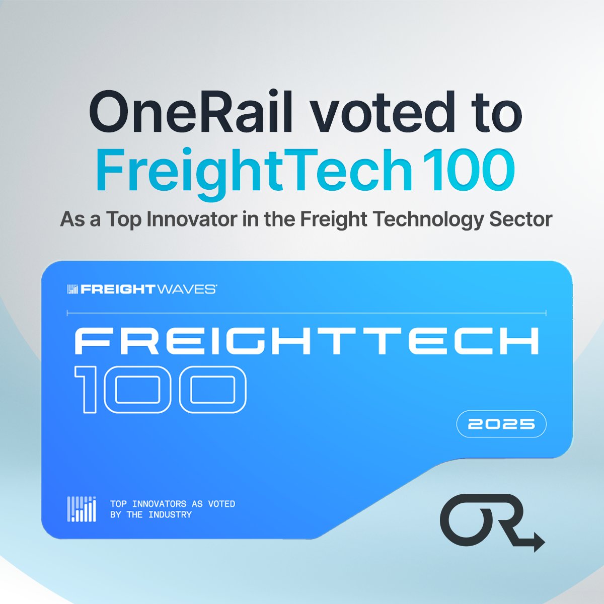 OneRailapp's tweet image. 🚛🚀 We are excited to announce that OneRail has been named to the 2025 #FreightTech100 the fourth consecutive year! 🎉
A huge thanks to @FreightWaves for recognizing our efforts in advancing freight technology!

Learn more:
hubs.ly/Q02RDDSB0
#Innovation #LastMileSolutions