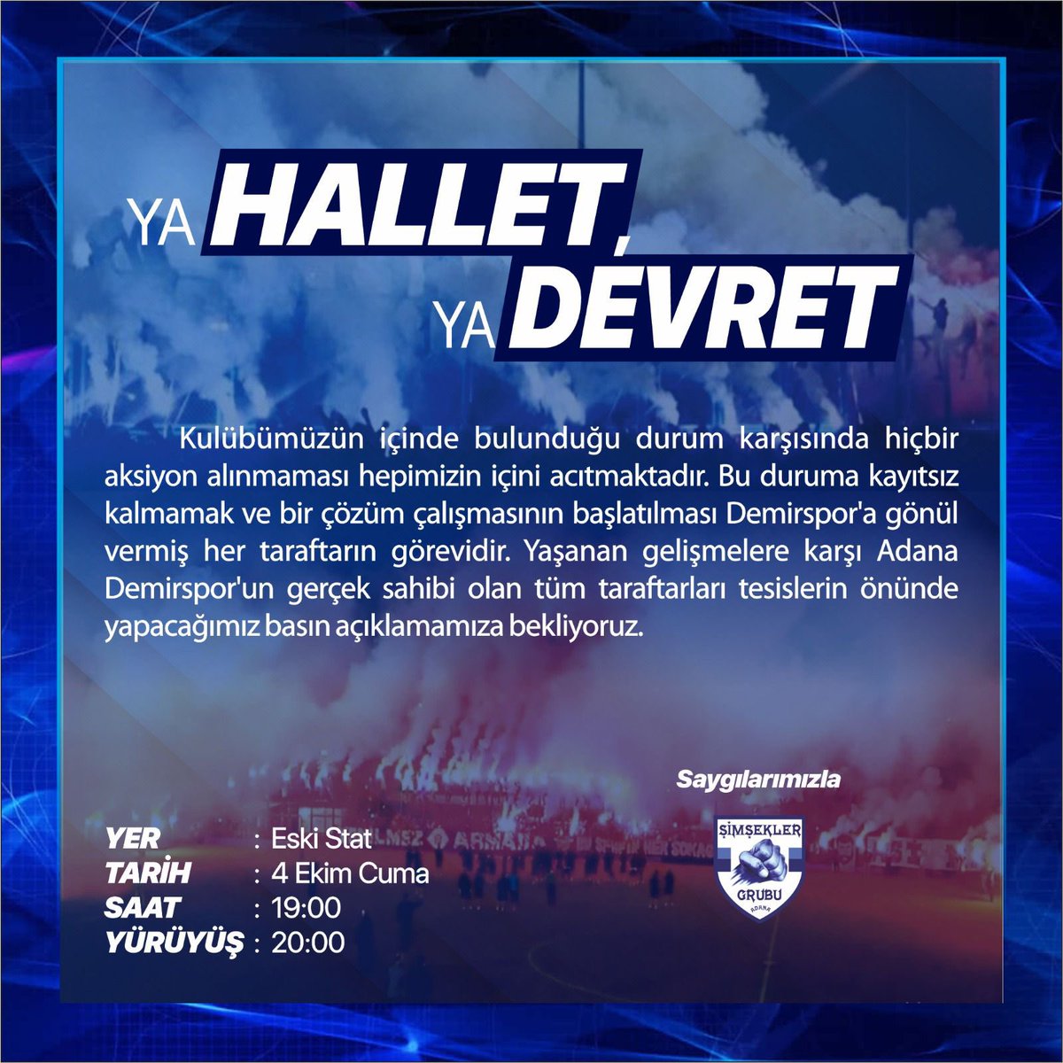 Kişisel Sorunlar Şuanlık Umrumuzda Değil Tek Amacımız DEMİRSPOR Tek Derdimiz DEMİRSPOR..! #omuzomuza