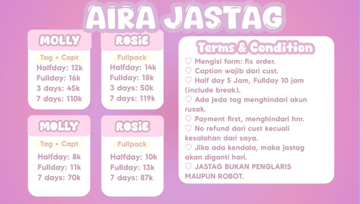 Yang butuh jastag..aku avail ya wa.me/6281245872005