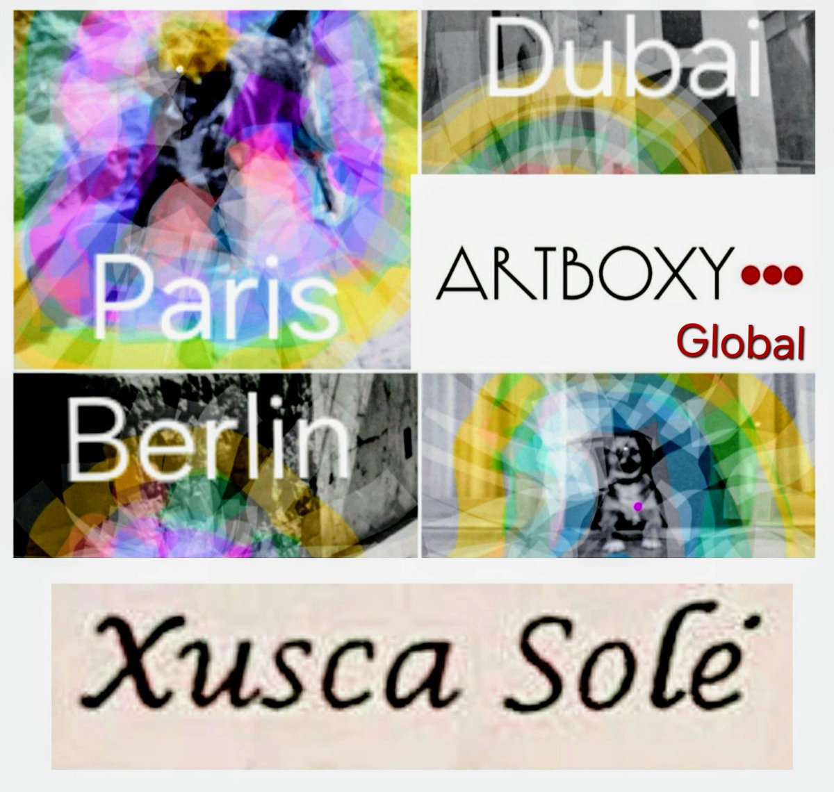 XuscaSoleNY's tweet photo. 3 #GroupShows in #October,
getting more #global:
#Berlin - #Dubai - #Paris https://t.co/o6hztd6EO1
