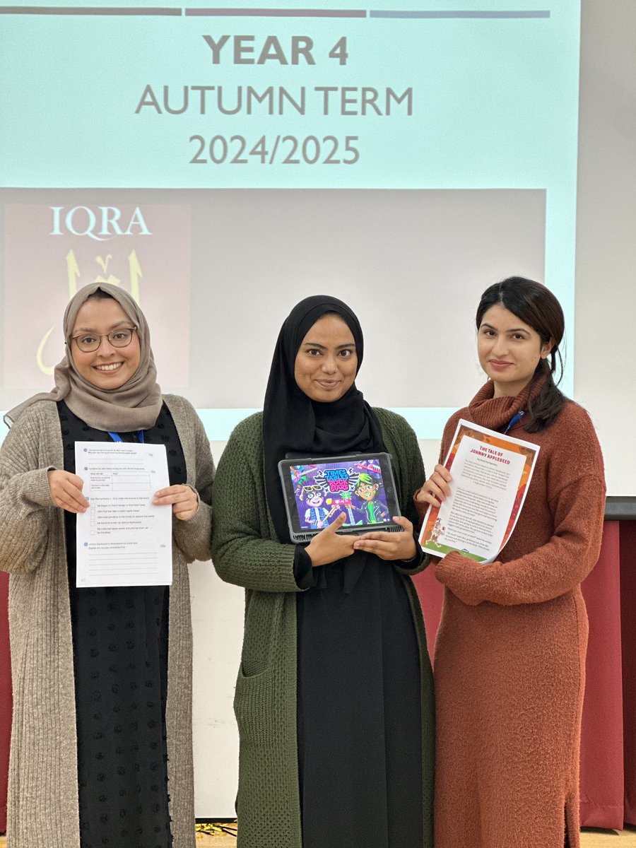 IqraPrimary's tweet photo. Our Year 4 team is excited to welcome parents to a curriculum workshop! Whoβs ready to take on the Timestables Rockstars challenge and keep up with the kids! πΈπ #ParentPower #Year4Workshop #educatingparents @TTRockStars #curriculum https://t.co/0HxUpeHWUT