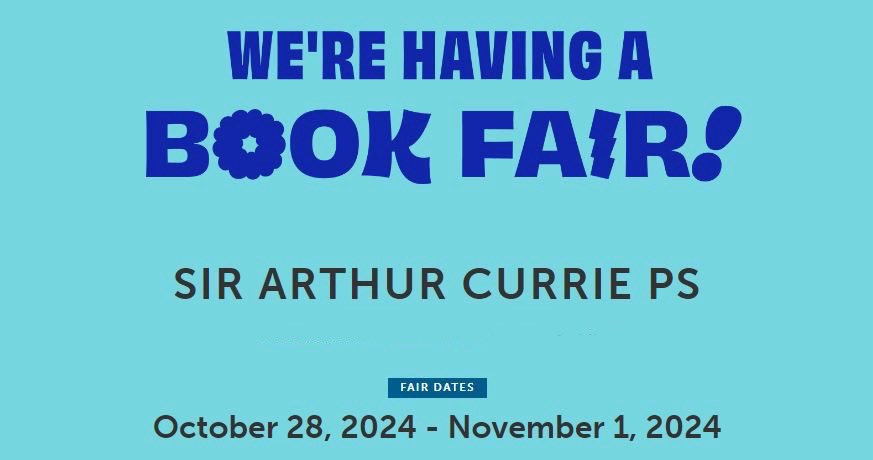Mrs. Ferguson-Giroux (@sferguson_tl) on Twitter photo Save the Date! The <a href="/scholasticCDA/">Scholastic Canada</a> book fair is coming to <a href="/SACTVDSB/">Sir Arthur Currie PS</a> from Oct. 28-Nov. 1! 😄📚
Volunteers are needed, message/email for more information! Save the Date! The <a href="/scholasticCDA/">Scholastic Canada</a> book fair is coming to <a href="/SACTVDSB/">Sir Arthur Currie PS</a> from Oct. 28-Nov. 1! 😄📚
Volunteers are needed, message/email for more information!