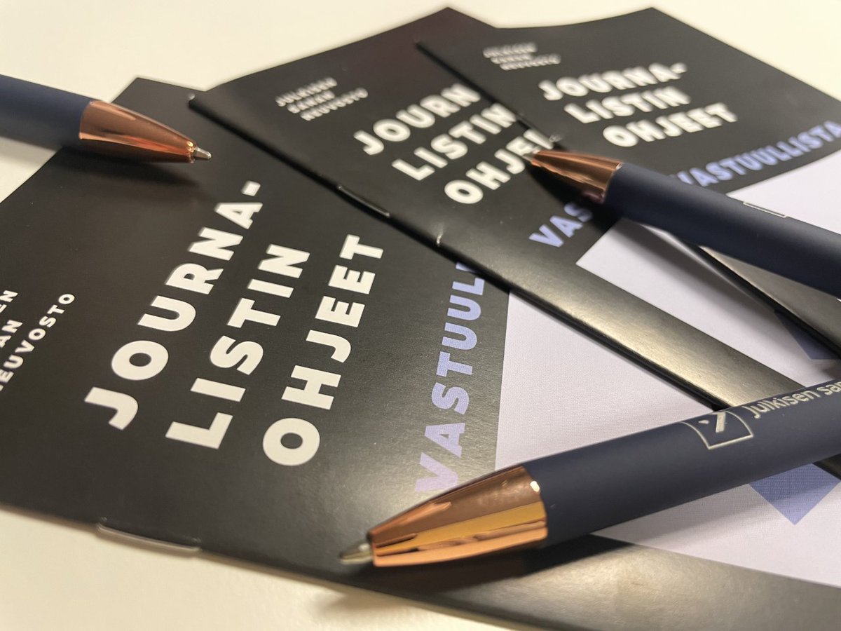 Tänään on aktiivisten kansalaisten juhlapäivä, kun uudet Journalistin ohjeet otetaan käyttöön, kirjoittaa JSN:n puheenjohtaja Eero Hyvönen blogissa.
jsn.fi/aktiivisten-ka…