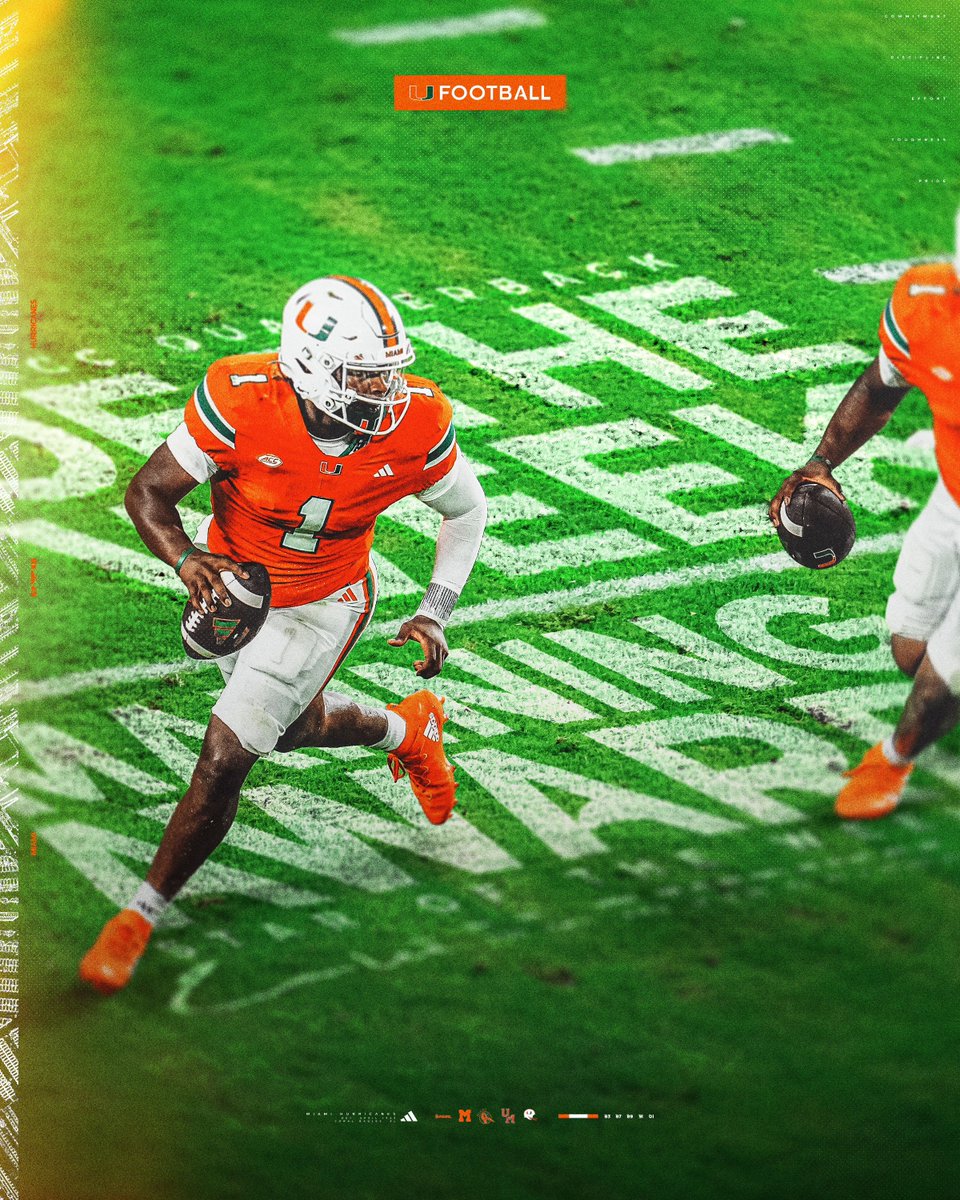 Make it 2️⃣ weekly awards for <a href="/Cameron7Ward/">Cameron Ward</a> 🙌

ACC QB of the Week ✅
Manning Award Star of the Week ✅

#GoCanes