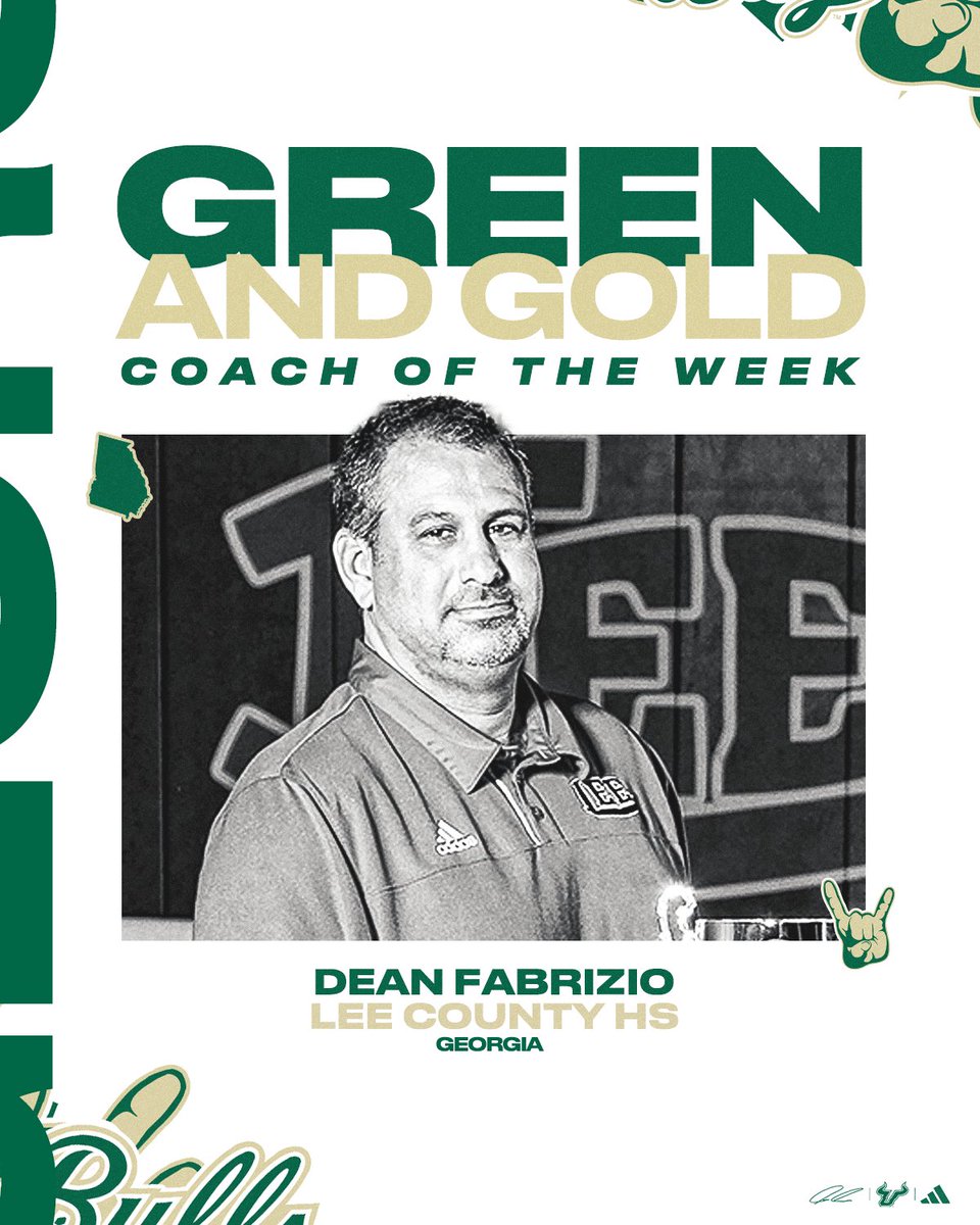 James Thomson (@coach_thomson) on Twitter photo What a job <a href="/rockerlee229/">The Rocker Lee</a> did this week! Lee County defeated a great TCC team 35-23 Saturday. Big game in South Georgia!
Congrats to Dean Fabrizio our State of Georgia Coach of the Week! 🟢🟡 What a job <a href="/rockerlee229/">The Rocker Lee</a> did this week! Lee County defeated a great TCC team 35-23 Saturday. Big game in South Georgia!
Congrats to Dean Fabrizio our State of Georgia Coach of the Week! 🟢🟡