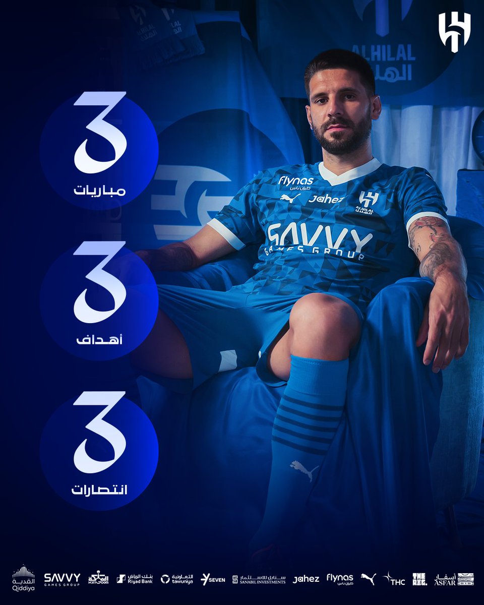 🔝 الهدّاف "ألكسندر ميتروڤيتش" أفضل لاعب في شهر سبتمبر 🤩💙

#الهلال