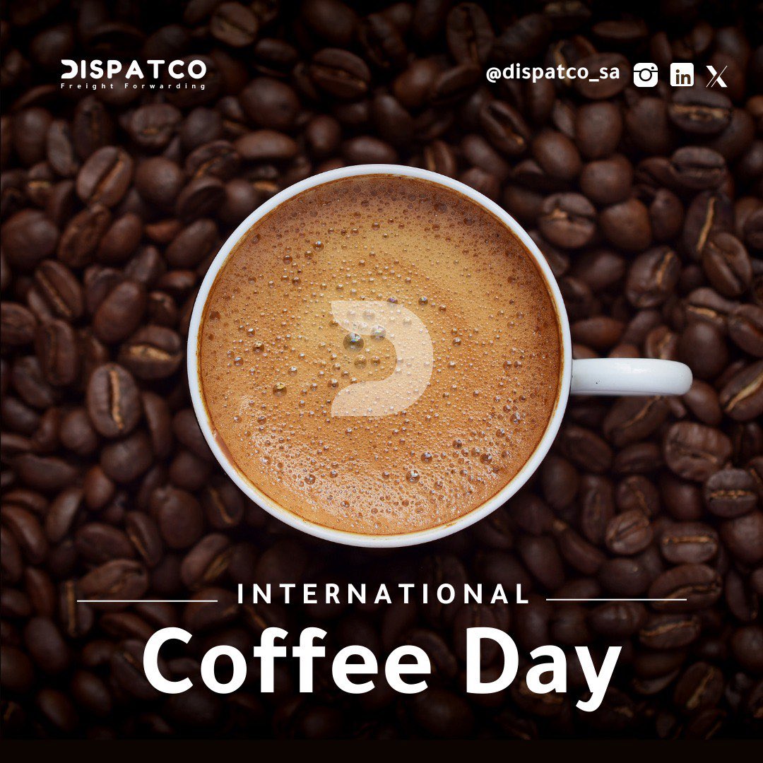 dispatco_sa's tweet photo. From the coffee beans grown across continents to your morning cup, the supply chain ensures it all runs smoothly. 

Here's to the hard work behind every shipment and every sip.☕️ 

 #InternationalCoffeeDay #Logistics 
#SupplyChain #FromFarmToCup https://t.co/8rGC7RH13e