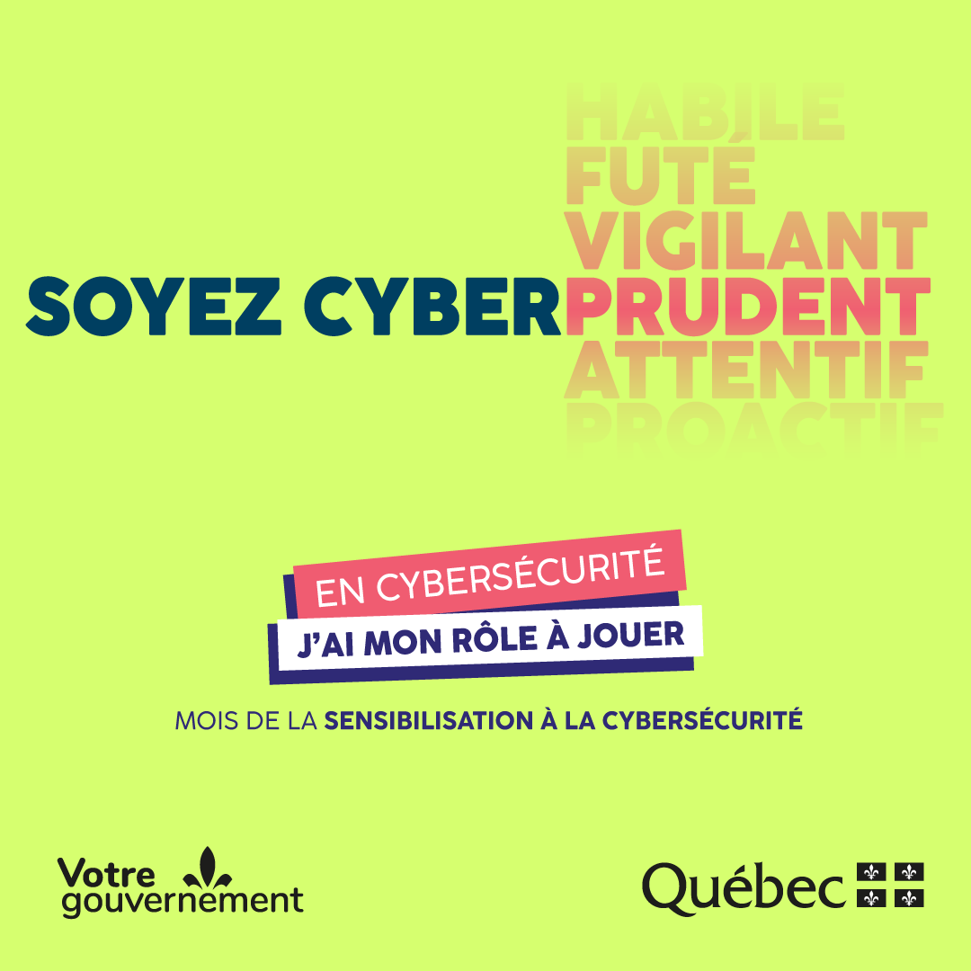 🤩 Saviez-vous que chaque année, le mois d’octobre est celui de la sensibilisation à la #cybersécurité? Suivez-nous sur nos médias sociaux pour en apprendre davantage sur les bonnes pratiques en matière de #cyberprudence! 
👉 bit.ly/MCN_cybersecur…