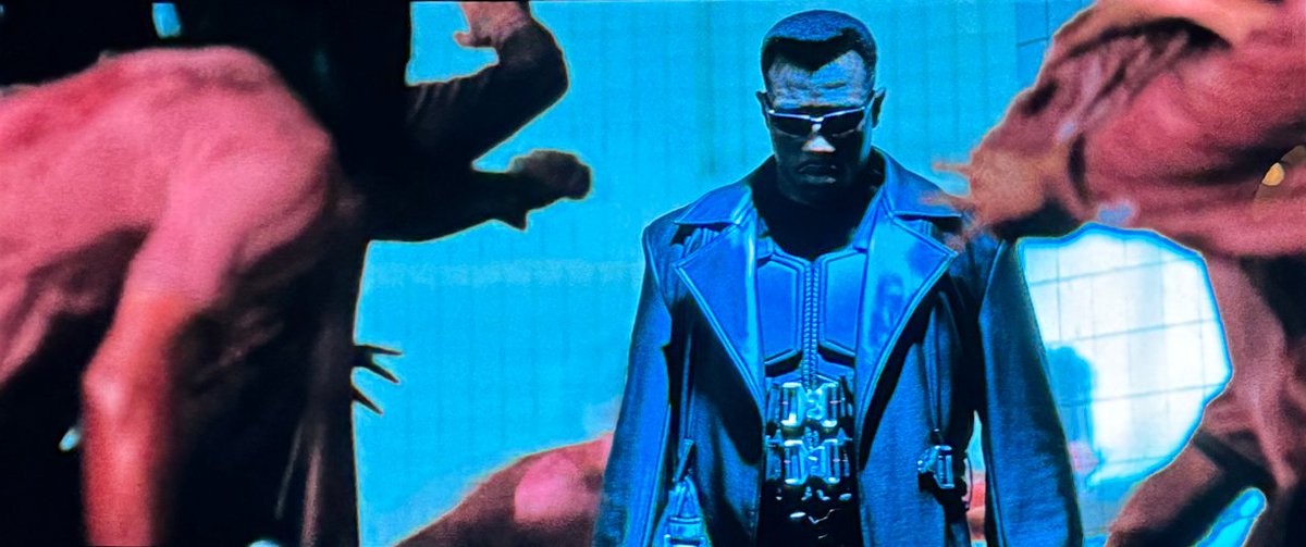 xavconstantin's tweet image. Kicking off my #31DaysOfHorror with Blade. Such a classic—fun, stylish, and the perfect way to start the month! 🎬🦇