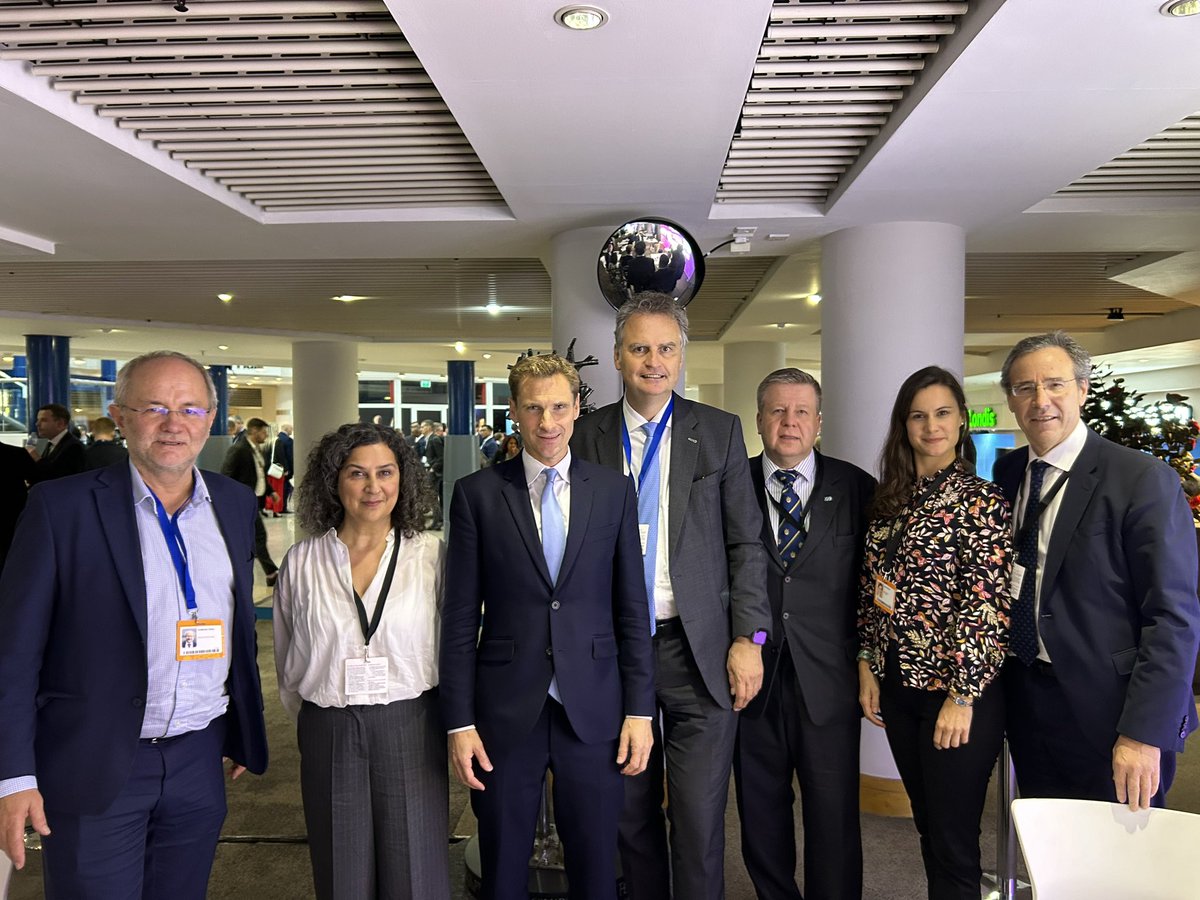 On the margins of #CPC2024 in Birmingham we are discussing with politicians and experts where the Conservative Party is heading after its defeat and how we can work together on the challenges we face as Europeans. Great to be joined by <a href="/GermanAmbUK/">Susanne Baumann</a> as well! <a href="/KAS_UKIRL/">KAS UK & Ireland</a>