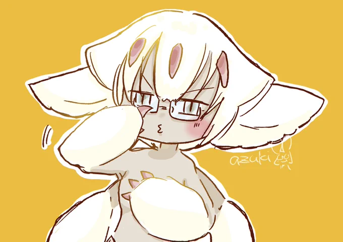 メガネでドヤるそす#メイドインアビス  #メガネの日 