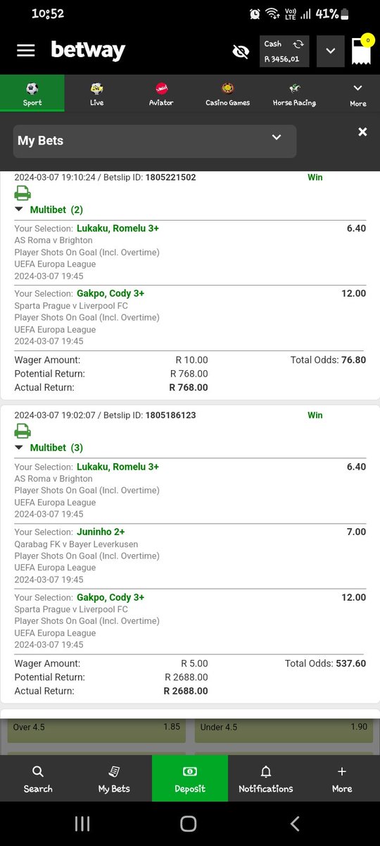 SeongmanKajumba's tweet photo. EARLIER THIS YEAR,
THERE'S THIS OTHER PUNTER WHO USED TO ACE, THE PLAYER SHOTS ON GOAL MARKET, LIKE CRAZY.... 🤯🤯

LET ME TRY SOMETHING LIKE THIS FOR TODAY

#BETWAY https://t.co/JawqWc9pRy