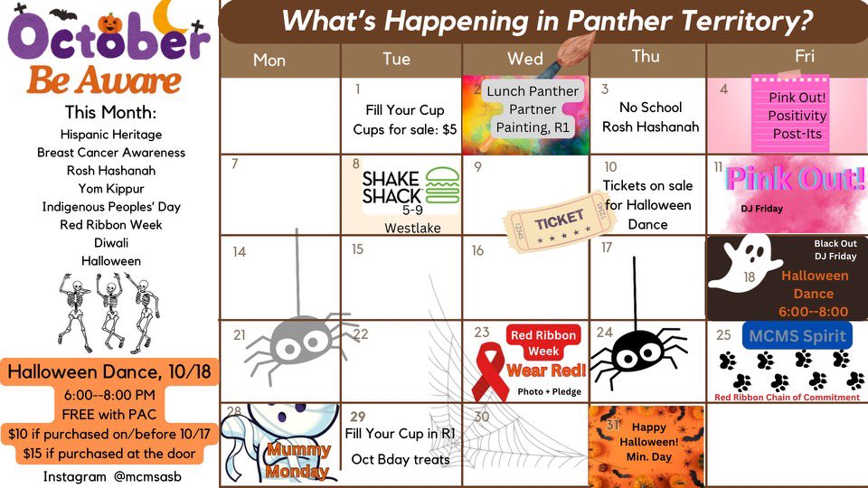 Welcome October !!! BOOOO