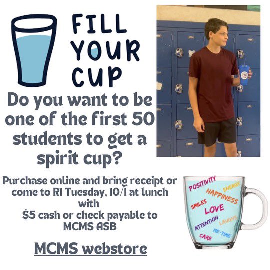 Spirit cup!! Pick yours up today!