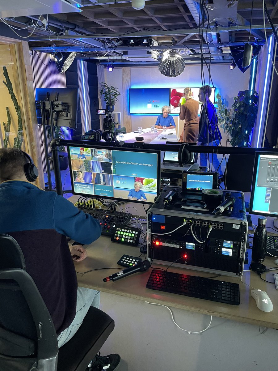 It’s a wrap! Mooie opnames gemaakt voor het webinar voor en over leefstijlcoaches. Binnenkort te bekijken via onze kanalen.