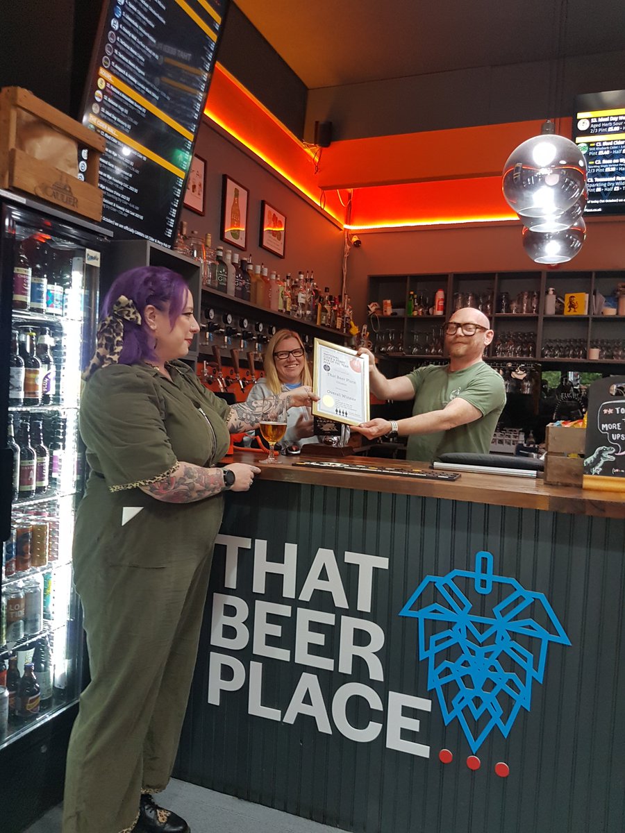 CAMRA (@camra_official) on Twitter photo ๐ Congratulations to <a href="/ThatBeerPlaceHQ/">THAT BEER PLACE...</a>, the 2024 CAMRA Cider and Perry Pub of the Year!
๐Judges praised the pub's keen desire to teach the public more about cider and perry, creating a welcoming community hub hosting multiple events with producers. ๐ Congratulations to <a href="/ThatBeerPlaceHQ/">THAT BEER PLACE...</a>, the 2024 CAMRA Cider and Perry Pub of the Year!
๐Judges praised the pub's keen desire to teach the public more about cider and perry, creating a welcoming community hub hosting multiple events with producers.