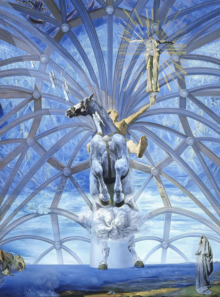 サルバドール・ダリ
（Salvador Dali、1904-1989）
『サンティアゴ・エル・グランデ』
（Santiago El Grande） https://t.co/G4kju5l8sN