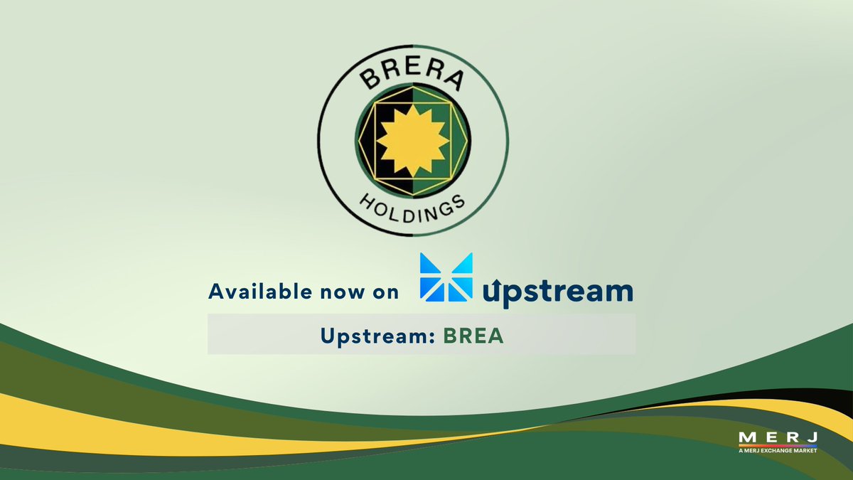 We are excited to announce that Brera Holdings PLC (Nasdaq: $BREA) is now available on Upstream under the ticker symbol BREA. 

The dual listing on Upstream provides international investors worldwide with streamlined access to Brera shares using just an app. Read Full PR: