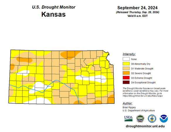 🚜 When wheat planting during a drought, timing is everything. Some Kansas farmers are dusting in now, while others are holding off. Learn about the different strategies in the K-State Agronomy eUpdate. 🌾 Full story: eupdate.agronomy.ksu.edu/article/consid… #AgDecisions #KSAg #KSWheat #WKREC