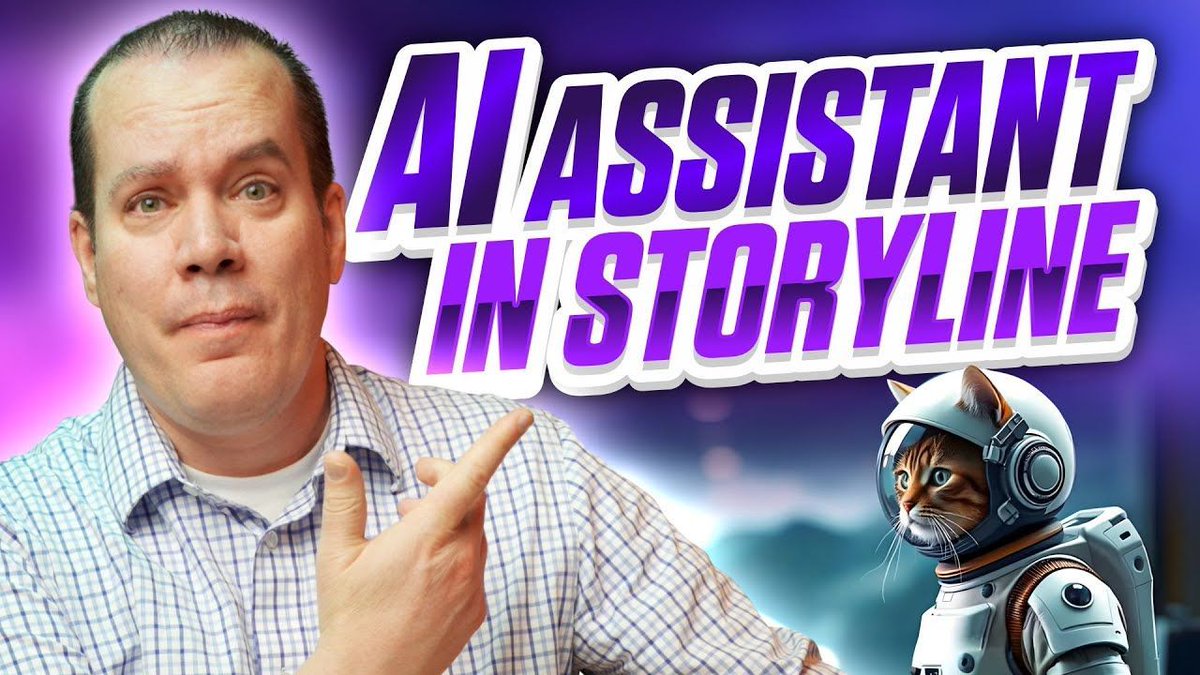 I have been waiting for a while for the #AI updates in #Storyline and they are finally out. I walk you through everything you need to know on how to use the new AI Assistant in Storyline buff.ly/4gLcQh4