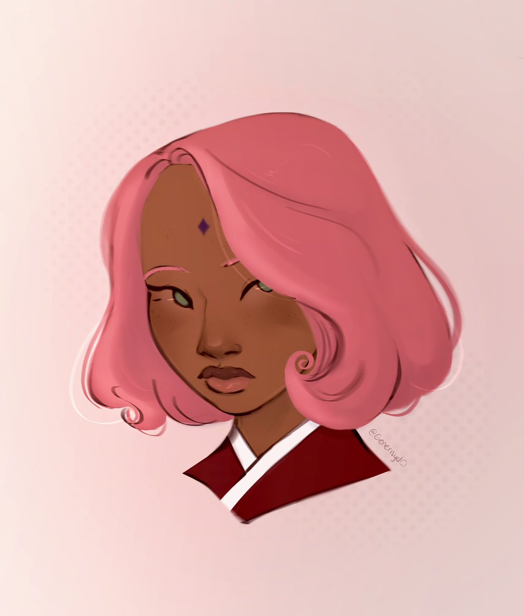 Kicking off #Blacktober with herrr🌸