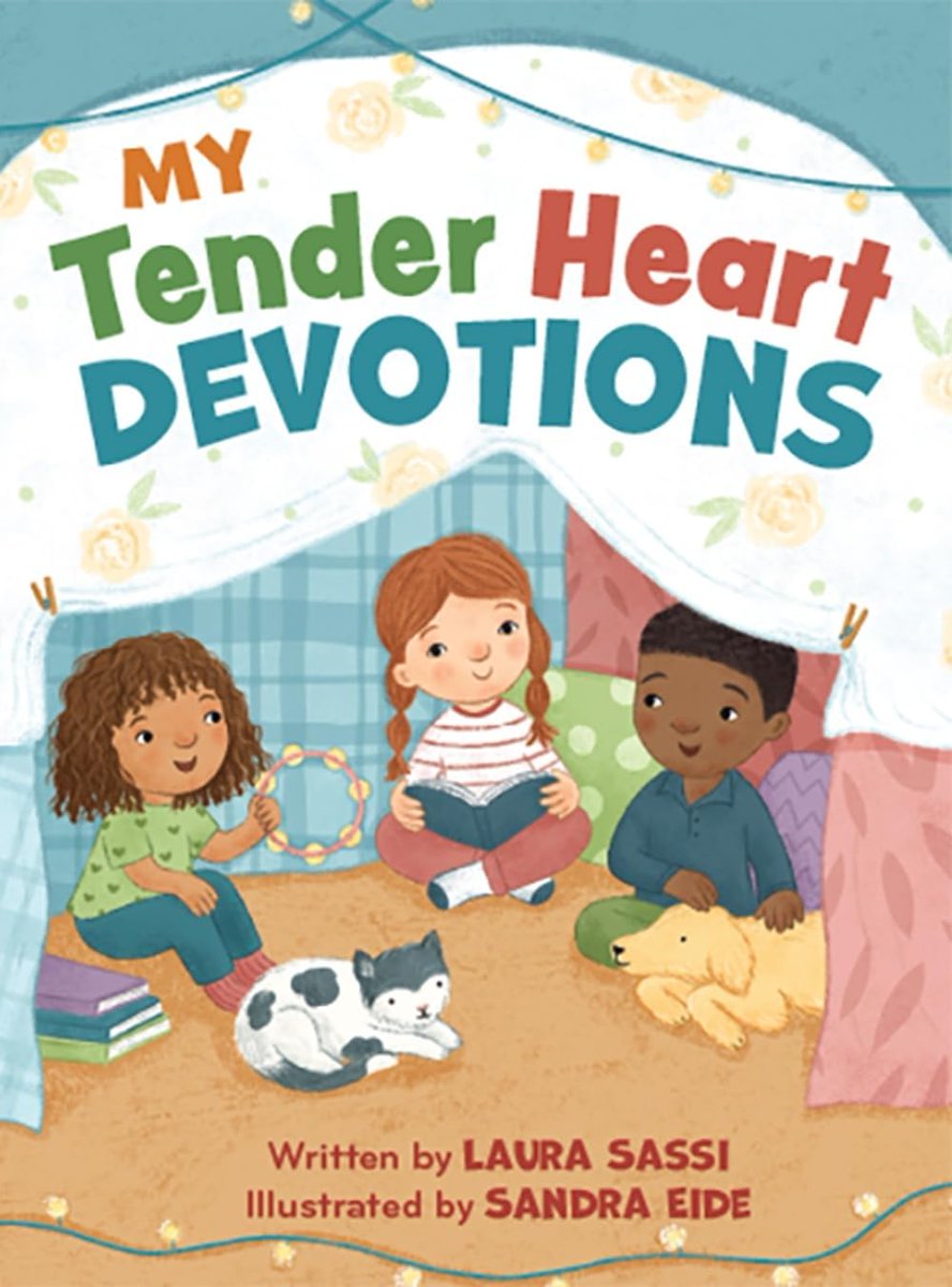Happy Book Birthday to my friend, Laura Sassi! I can't wait to get my copy of this amazing book, perfect for little hands and little hearts on their journey of faith! #mytenderheartdevotions