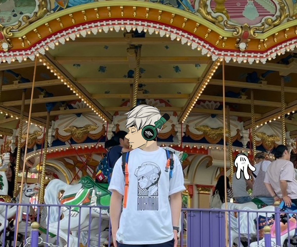 makun47525347's tweet photo. 10/4の21時のNOLFの新作が楽しみ😋
で、メリーゴーランド🎠の前の写真を
真似してみました😆
しかも、ロックマンで‼️
#NOLF #ANDCHIPS #NTP #NeoTokyoPunks #ロックマン https://t.co/7yddJRnevB