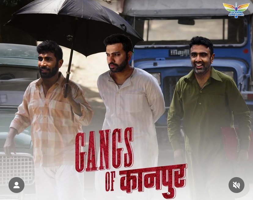 MidnightMusinng's tweet photo. LSG’s poster for Team India’s heroics in Kanpur !! 😄

#INDvBAN #KanpurTest #WTC25 #ViratKohli #RohitSharma #INDvsBAN #YashaswiJaiswal #RavindraJadeja https://t.co/5PZRsapO3Y
