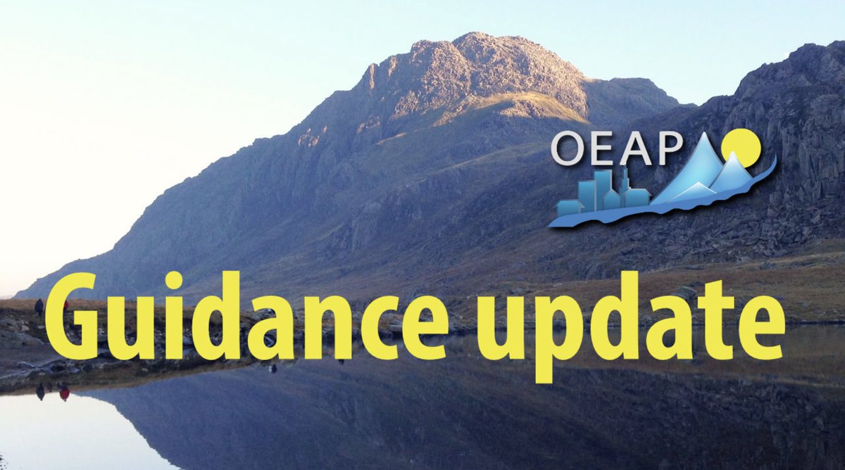 During September we revised five OEAP National Guidance documents and made minor amendments to two others. We revised one Welsh translation.
You can find links to the documents in the table of amendments.
oeapng.info/ng-documents-u…
#outdoorlearning #oeapng #educationalvisits
