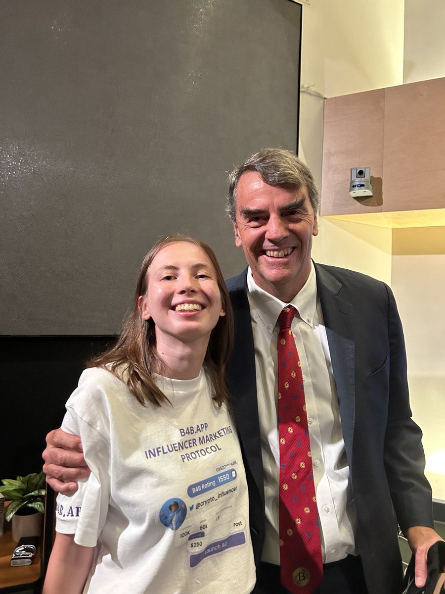 Thrilled to present <a href="/b4b_world/">B4B APP</a>  and our vision of Web3 influencer marketing to <a href="/TimDraper/">Tim Draper</a> <a href="/AsraNadeem/">Asra Nadeem</a> <a href="/DenelleDixon/">Denelle Dixon</a> 

The experience of participating in the program <a href="/draper_u/">Draper University</a> x <a href="/StellarOrg/">Stellar</a>  became truly transformative :

🌉 Life in the heart of the Bay Area
💡 Knowledge and