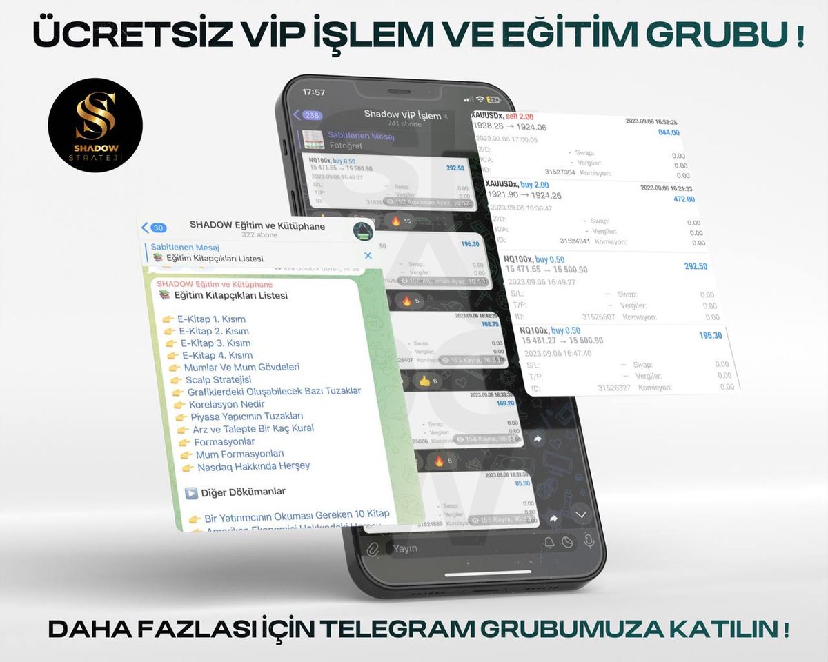 Forex hakkında doğru yatırım kararları alarak, profesyonel bir yatırımcı olma yolunda ilerlemek istiyorsanız aramıza davetlisiniz

🔷 t.me/+IOBZiWBJtk04N…  

#eupwr #kontr #DolarTL #TKFEN #TARKM #BIST30 #cwene #hatsn #tavhl #gesan #gıpta #nasdaq #oyakc