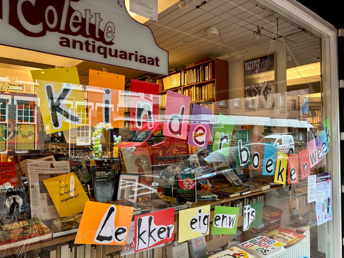 Colette is klaar voor de #kinderboekenweek📚