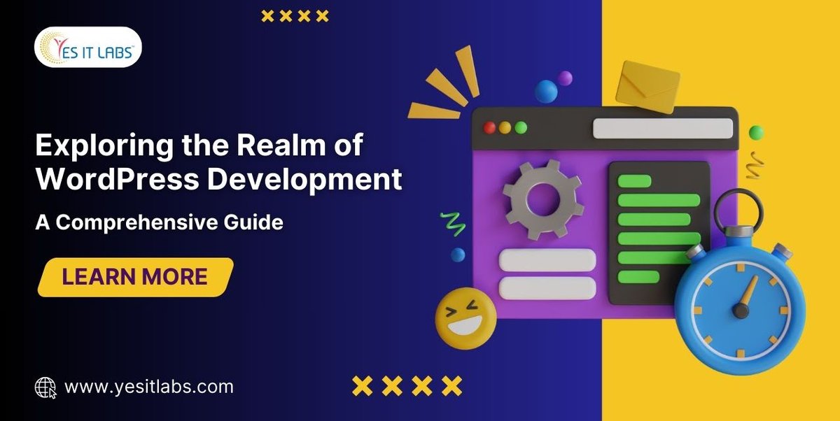 IsleyAva01's tweet image. Mastering WordPress Development: A Step-by-Step Comprehensive Guide

Read More: sites.google.com/view/yesitlabs… 

#wordpressdevelopment #wordpressdevelopmentcompany #wordpressdevelopmentservices #wordpressdeveloper