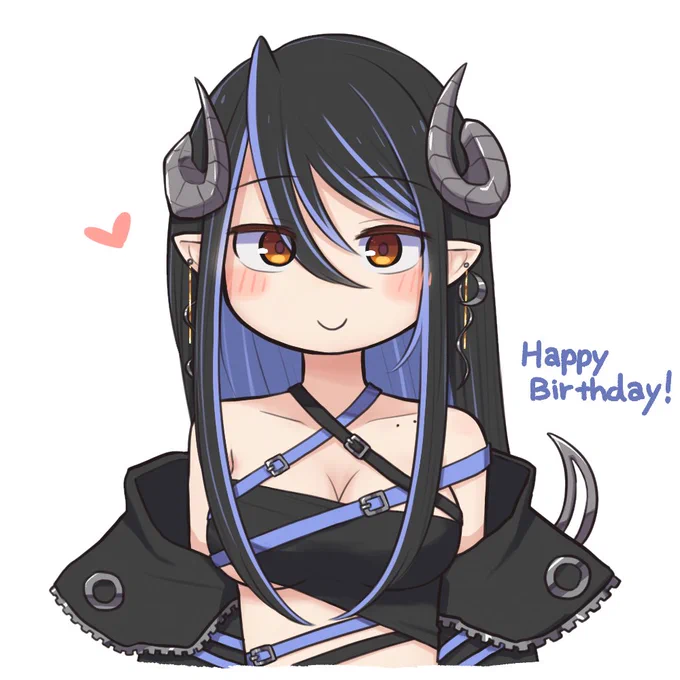 ティアちゃん誕生日おめでとう～! #蛇宵ティア誕生日2024 #蛇世絵
