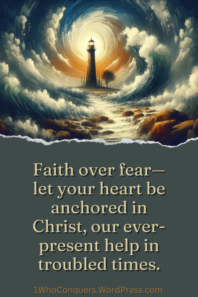1whoconquers's tweet photo. #FaithOverFear #ChristOurAnchor #TrustInGod #EverPresentHelp #PeaceInTheStorm #StrengthInFaith #HopeInJesus https://t.co/DGcscHS7eT