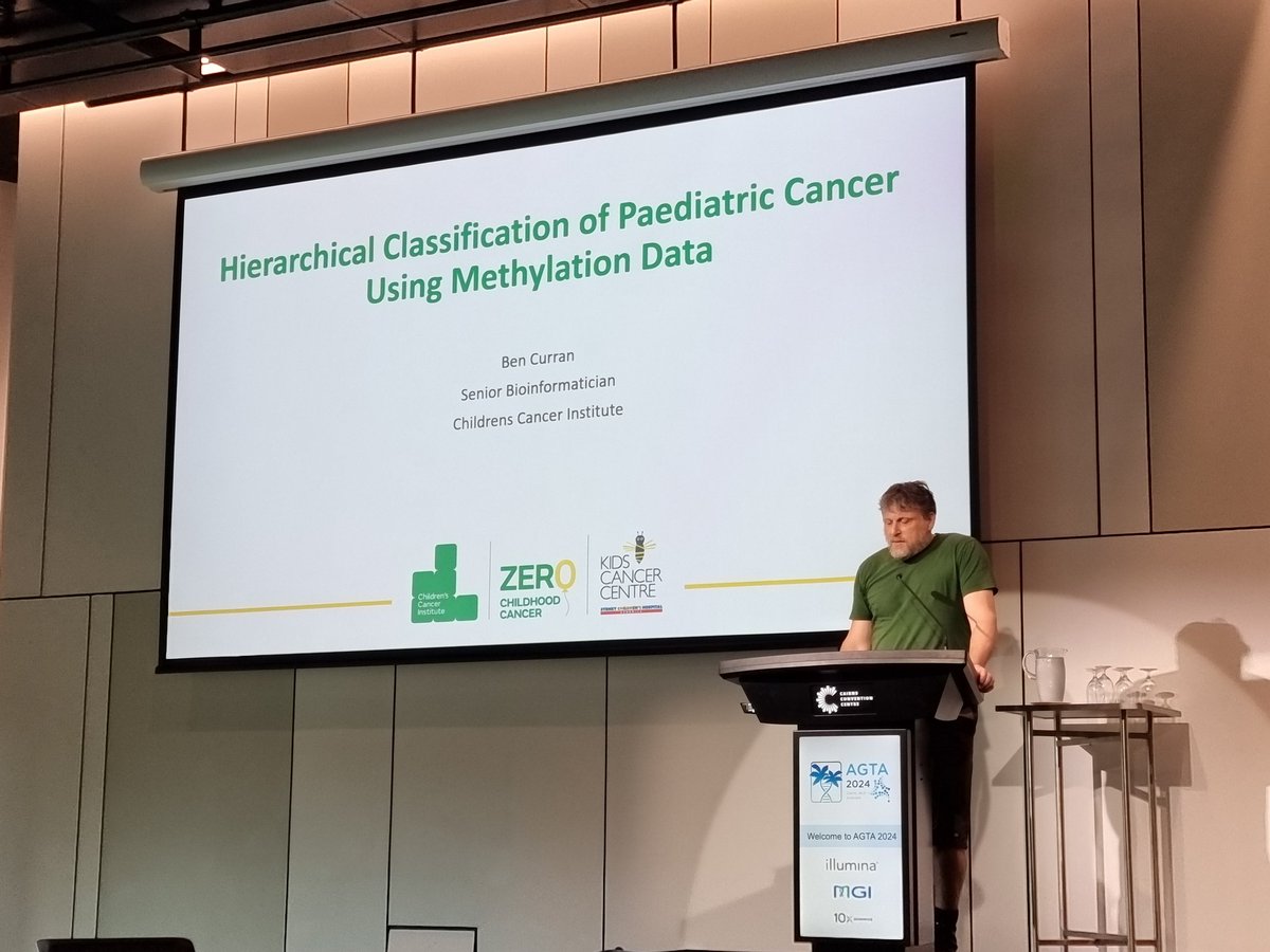 markjcowley's tweet image. Congratulations to Ben Curran and Alan Wu from my group @KidsCancerInst for their excellent talks in the #AI session at #AGTA24 @agtaGenomics