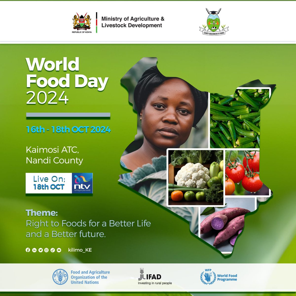 #WorldFoodDay
#WorldFoodDayKe
#FoodHeroes
#BetterLifeBetterFuture <a href="/NTVnewsroom/">NTV News</a>