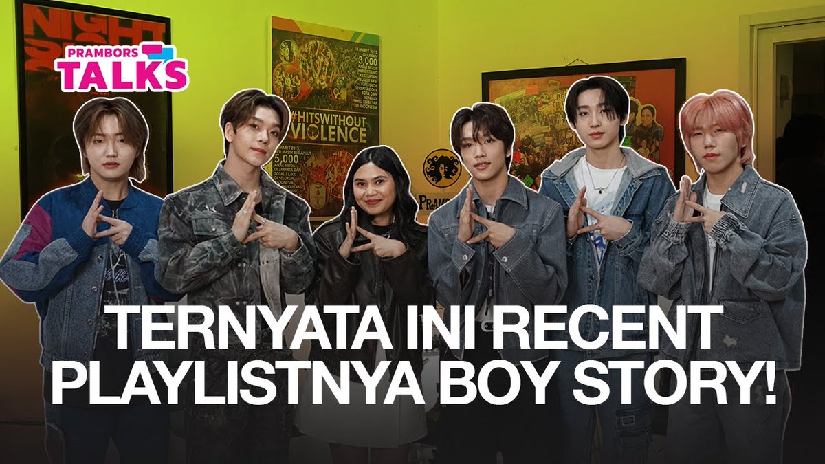 BOYSTORY_WORLD's tweet photo. โค๏ธPrambors TALKS๐
@Prambors
๐https://t.co/f11gjvuth3
๐https://t.co/ff4865ATj7
#BOSS #BOYSTORY
#UP #Pump_It_Up
#Prambors #PramborsTalks
#Indonesia #Jakarta https://t.co/5NA4iE1P4g