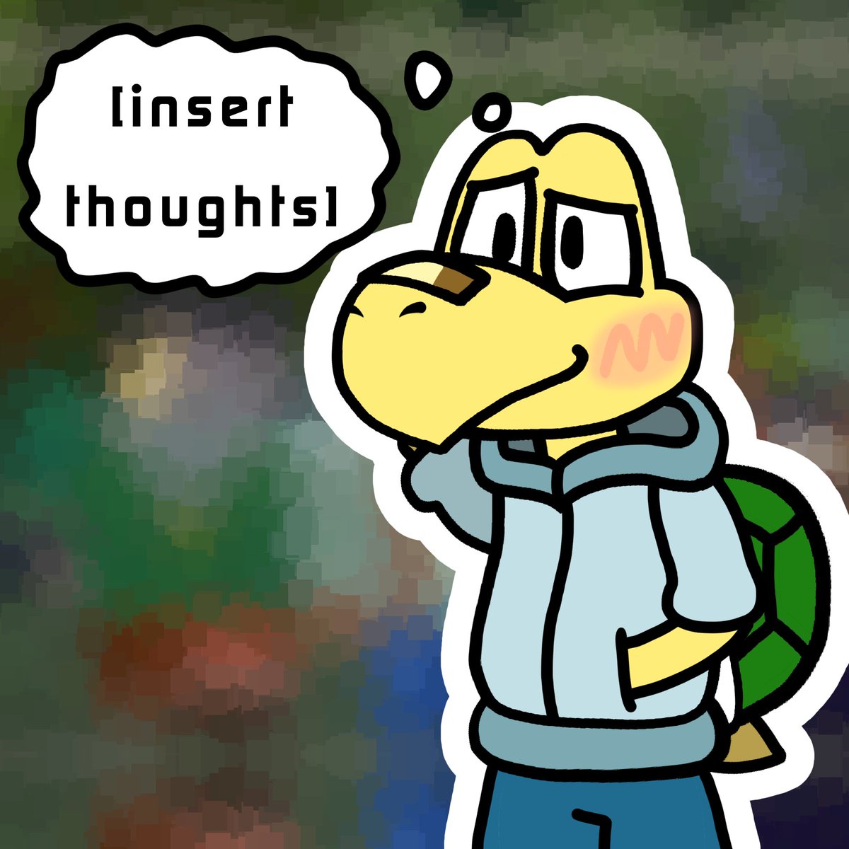 DinySK8's tweet image. Koops! (Late post because I was in a plane) #koopa #art #koops