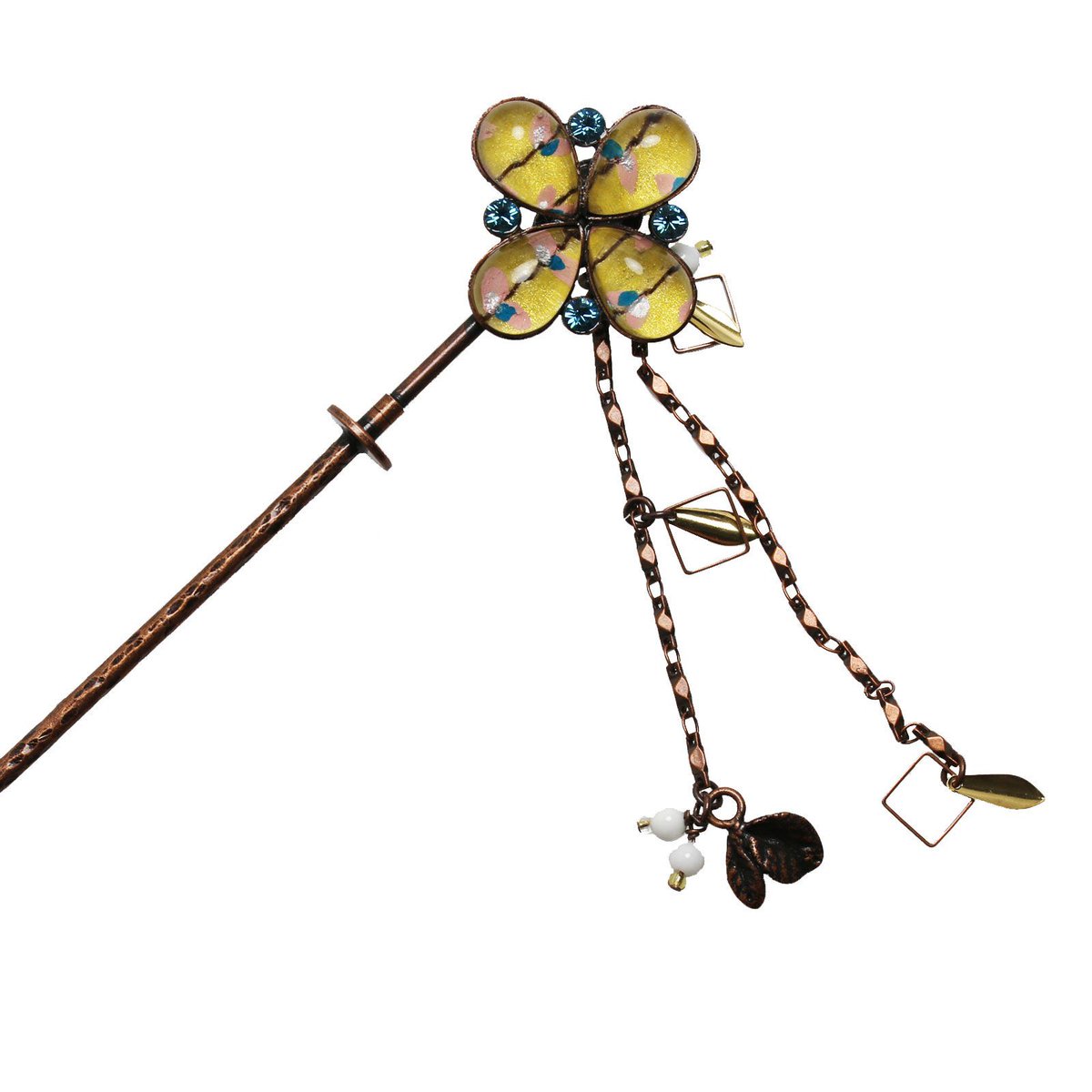 TAMARUSAN_en's tweet image. 🌿✨Announcement✨🌿
Our wooden hairpin featuring a resin part with a vine pattern is back in stock!
The warmth of natural wood combined with the elegance of vine designs makes it.
#Hairpin #WoodenAccessory #VinePattern #Elegant #JapaneseStyle #Restock