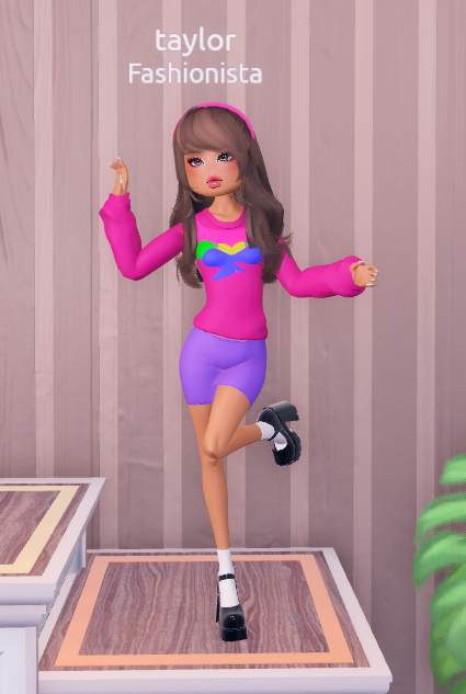 i tried doing mabel from gravity falls in dress to impress :D