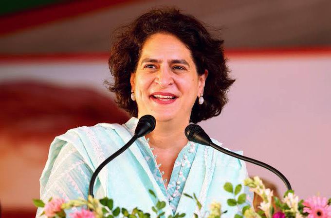 राष्ट्रीय महासचिव कांग्रेस श्रीमती प्रियंका गांधी जी को वायनाड लोकसभा क्षेत्र से कांग्रेस उम्मीदवार घोषित किए जाने पर हार्दिक बधाई व शुभकामनाएँ। 

हमें पूर्ण विश्वास है कि वायनाड की जनता आपके साथ कंधे से कंधा मिलाकर कांग्रेस की विजय सुनिश्चित करेगी। 
<a href="/priyankagandhi/">Priyanka Gandhi Vadra</a> <a href="/INCIndia/">Congress</a>