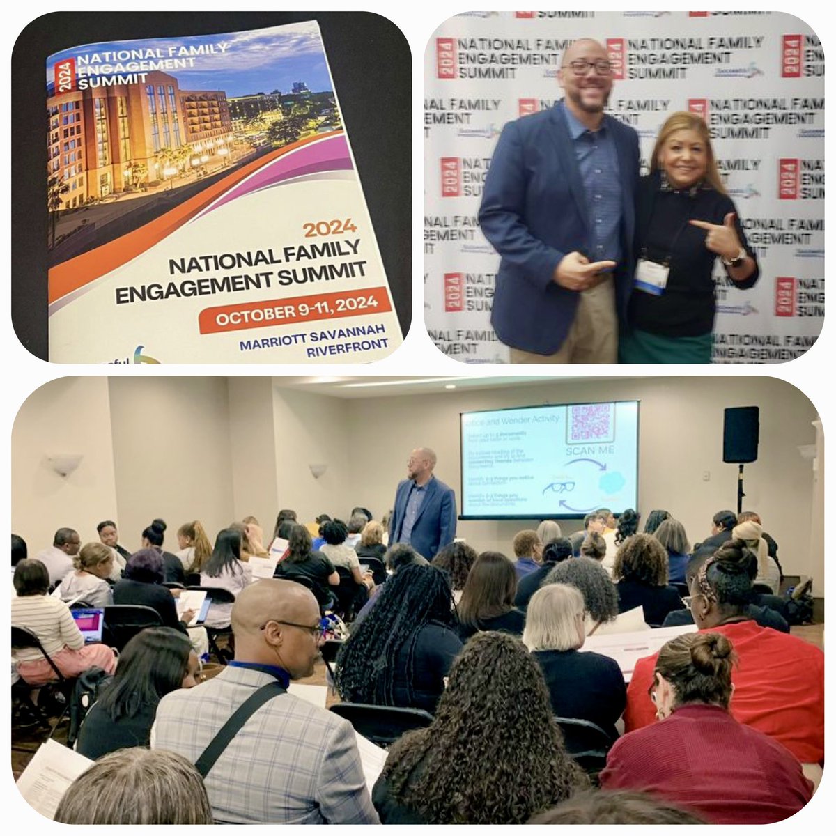 When Wake shares, others listen! Congratulations to <a href="/RangelMariarosa/">Dr. MariaRosa Rangel</a> and <a href="/wchavis/">Will Chavis</a> who presented at the #nfeSummit24 with standing room only!