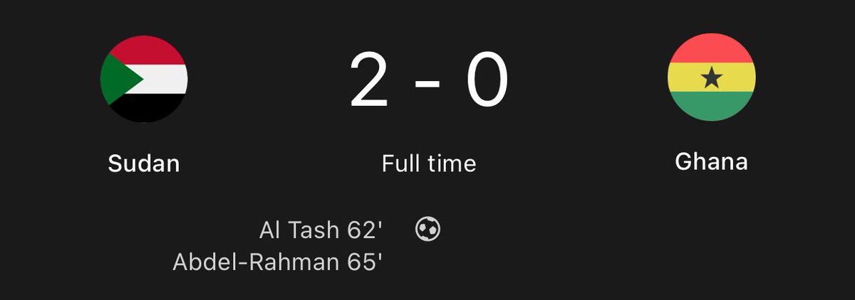 Sudan chop Ghana for 2025 Africa Cup of Nations qualifier match wey happen October 15, 2024. Dis win go give Sudan better chance to enter tournament. Ghana, wey be tough side, go try recover from dis loss for their next matches.
